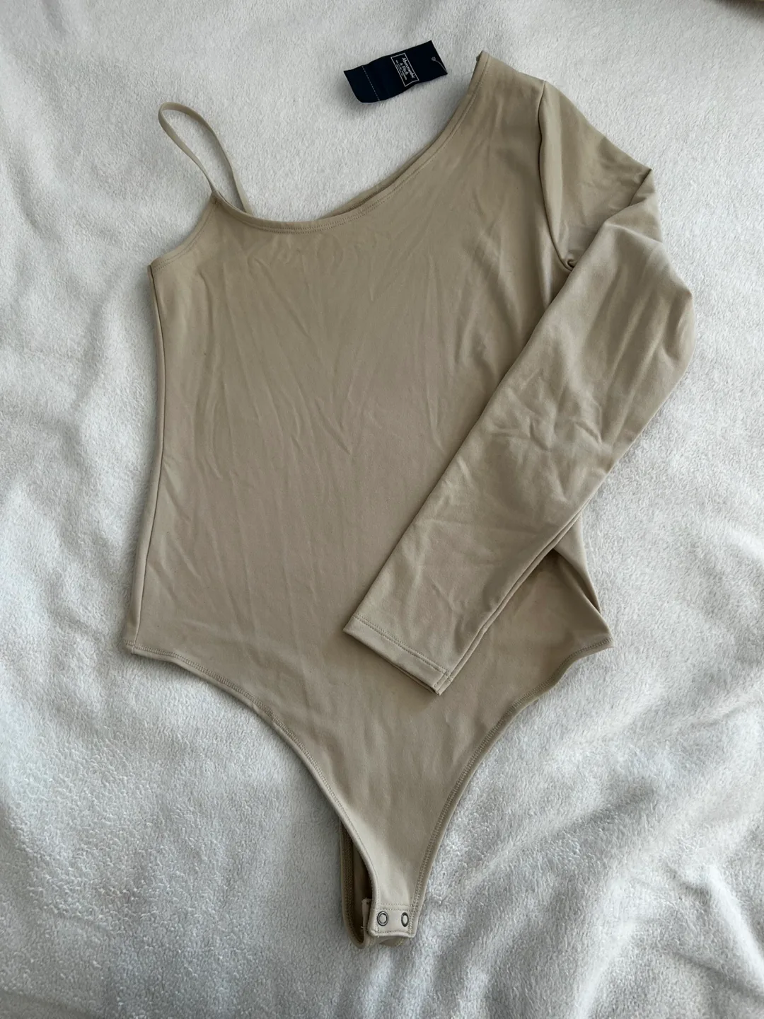 Abercrombie Beige Bodysuit thumbnail