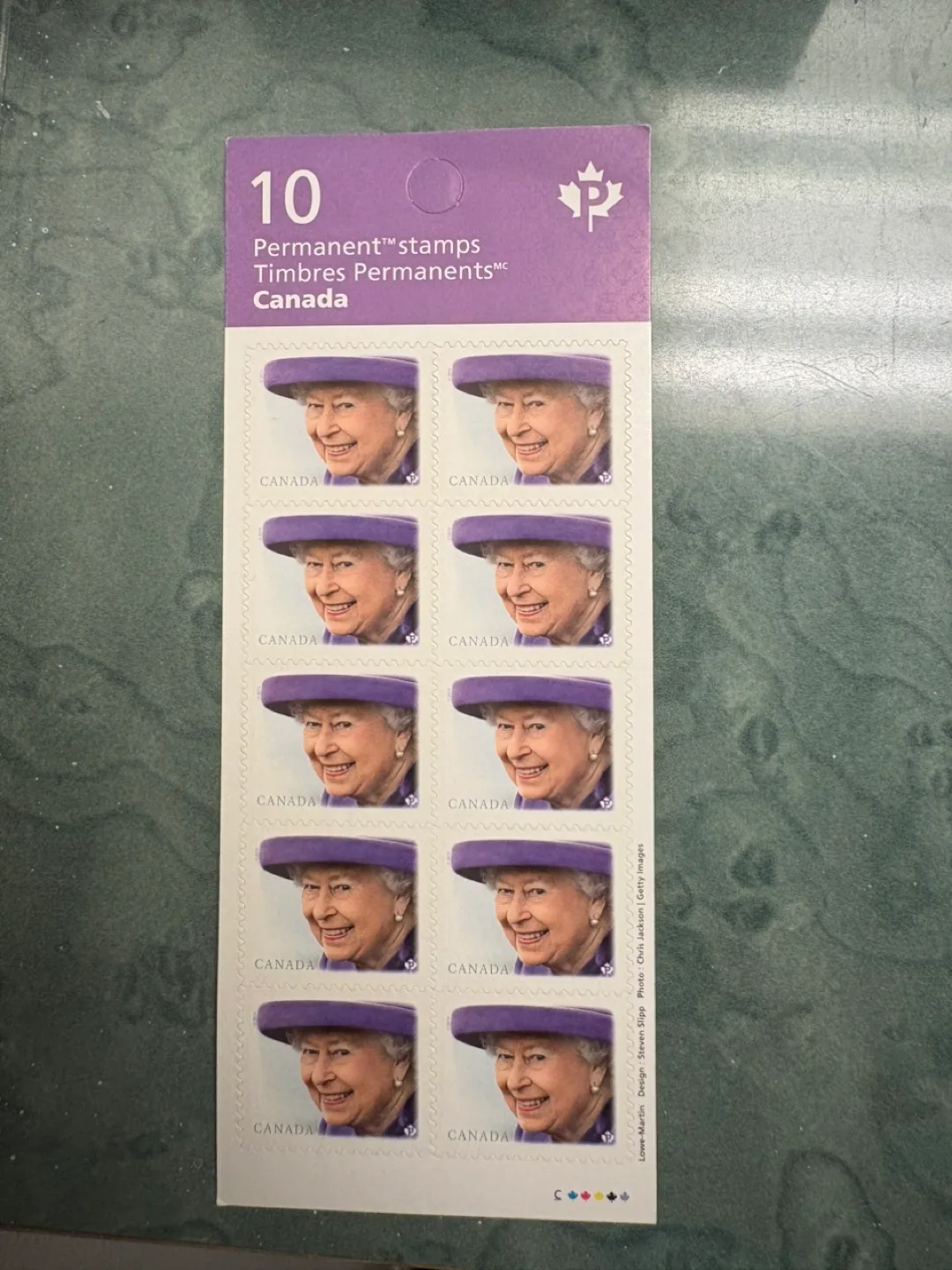 Pack of 10 Permanent Stamps - Canada thumbnail