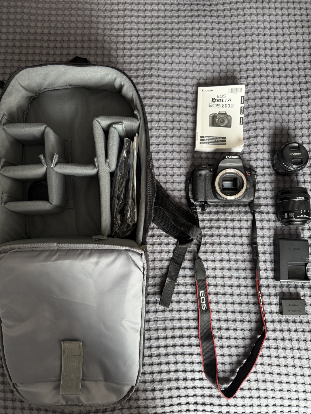 Canon EOS Rebel T7i Camera Kit