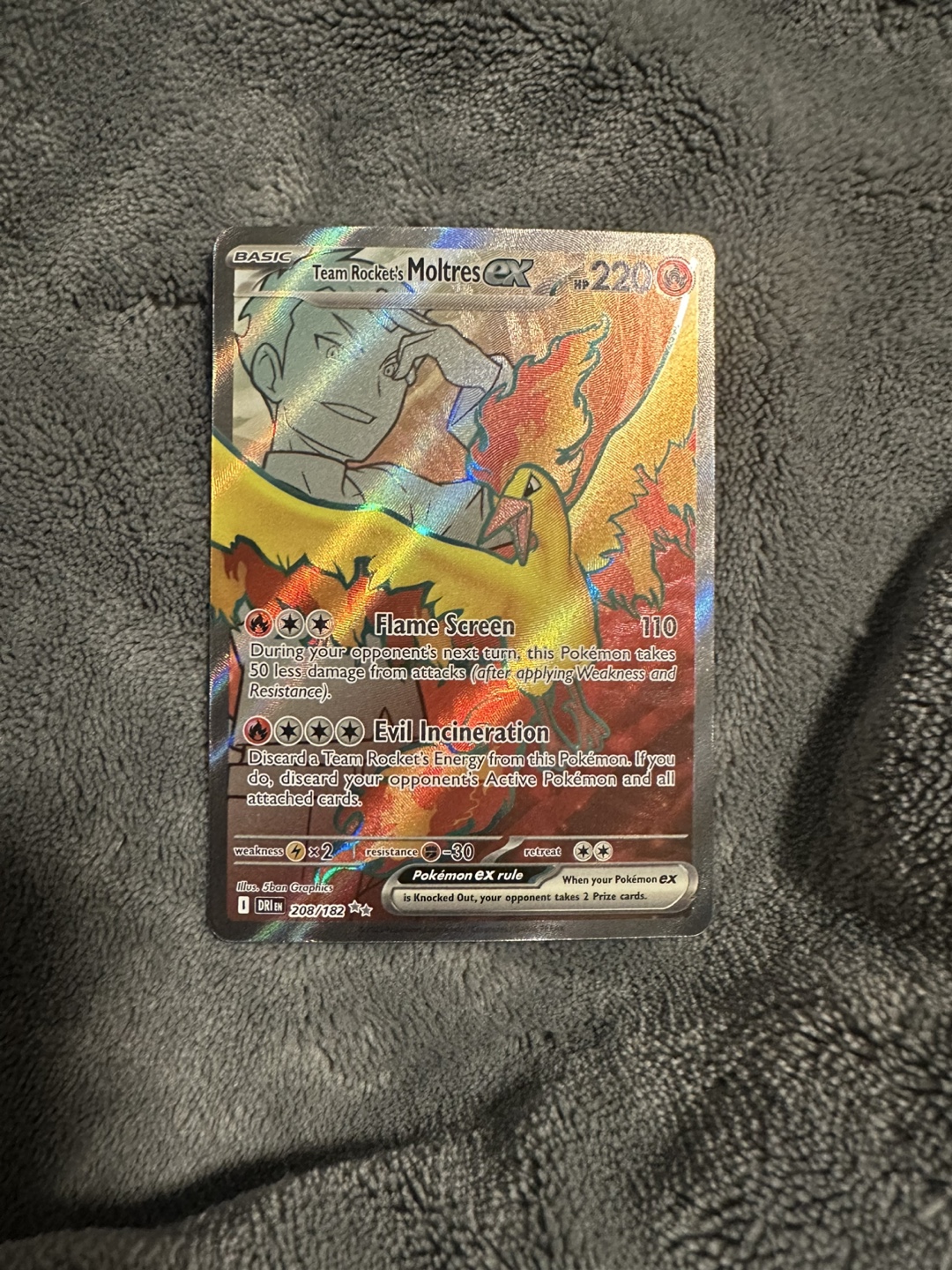 Team rockets moltres ex
