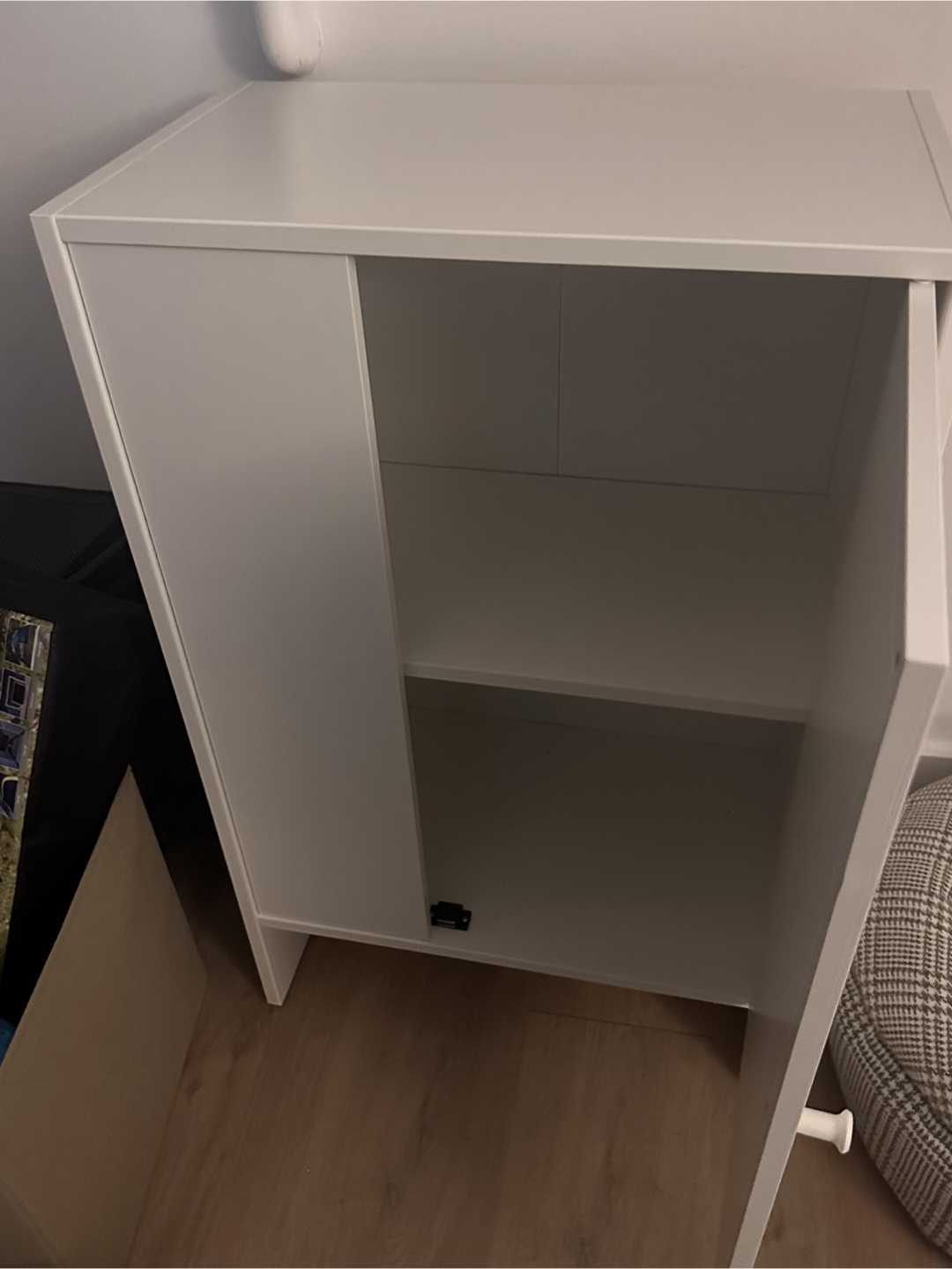 White Cabinet with Two Doors - photo 2