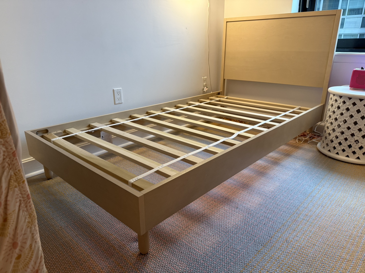 Pottery Barn Nash Twin Bed with mattress - photo 3