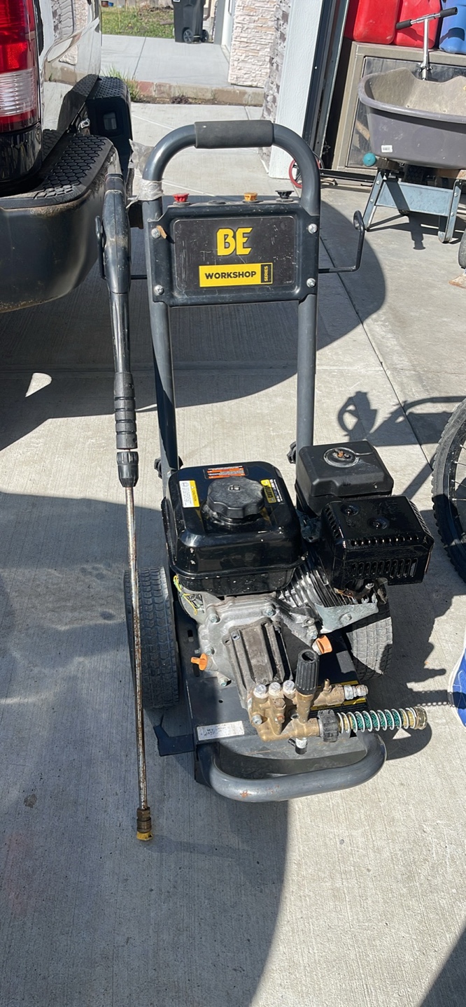 BE Workshop Pressure Washer