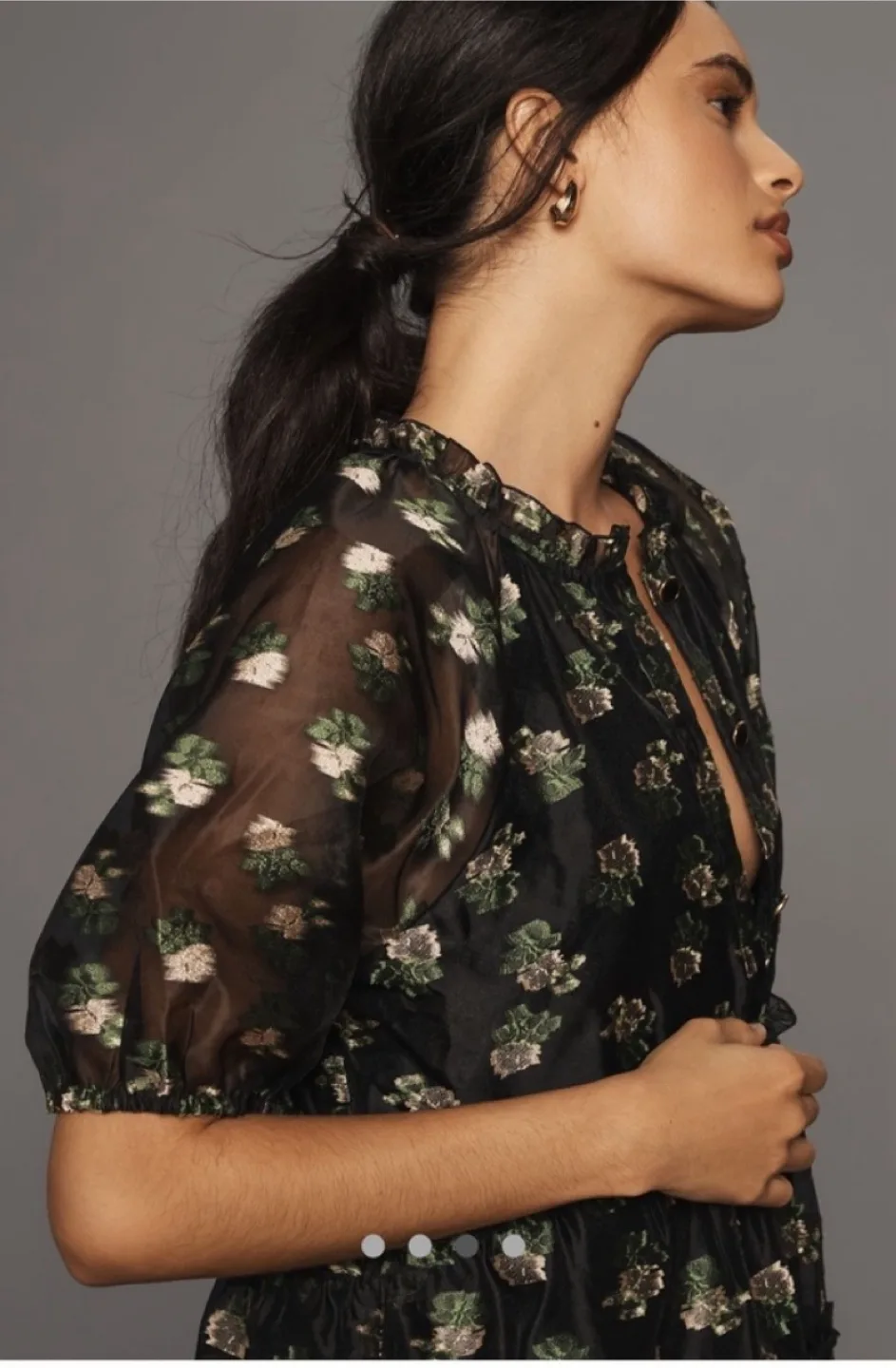 Anthropologie Maeve Floral Mini Dress image indicator(3)