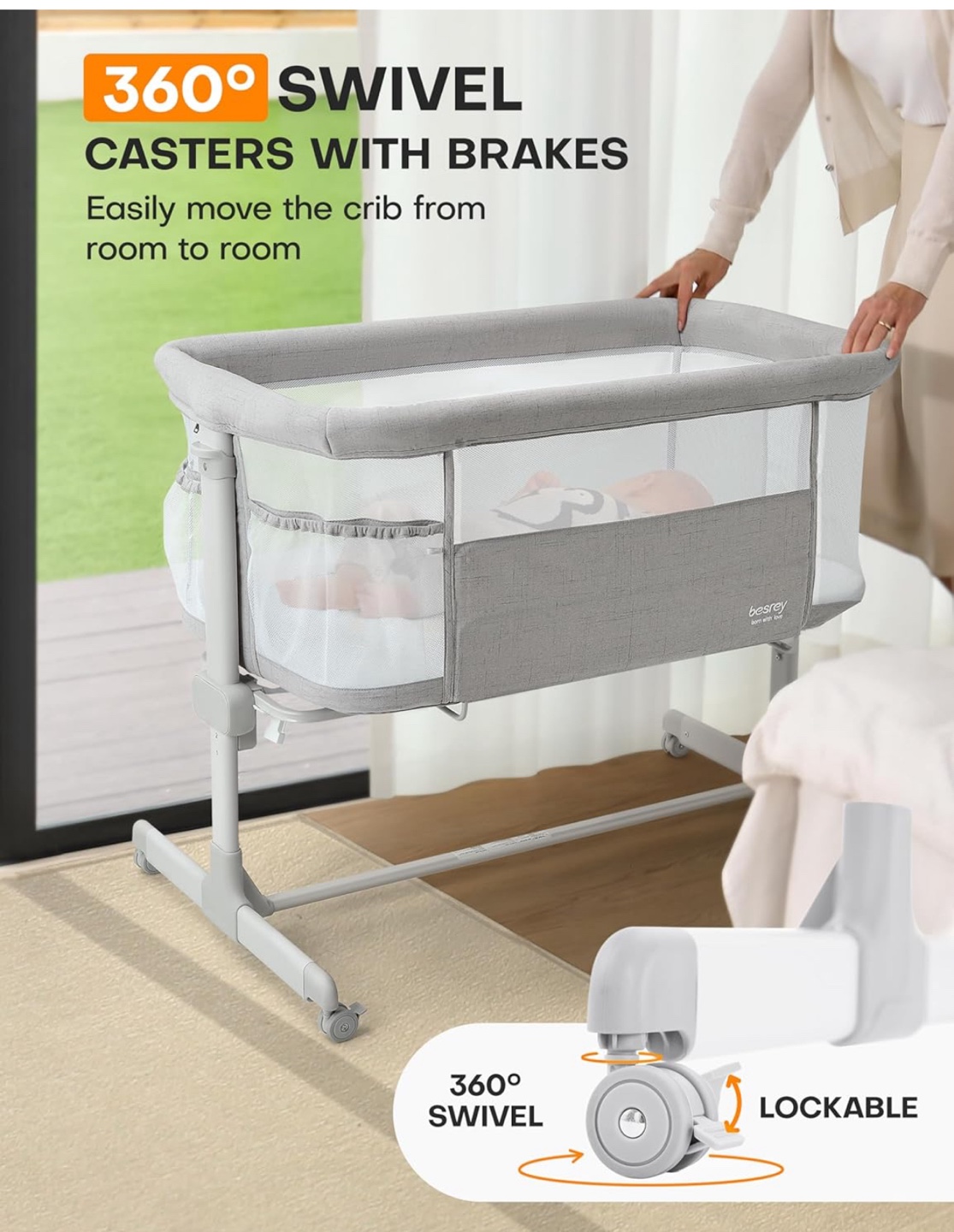 Baby Crib Besrey - photo 3