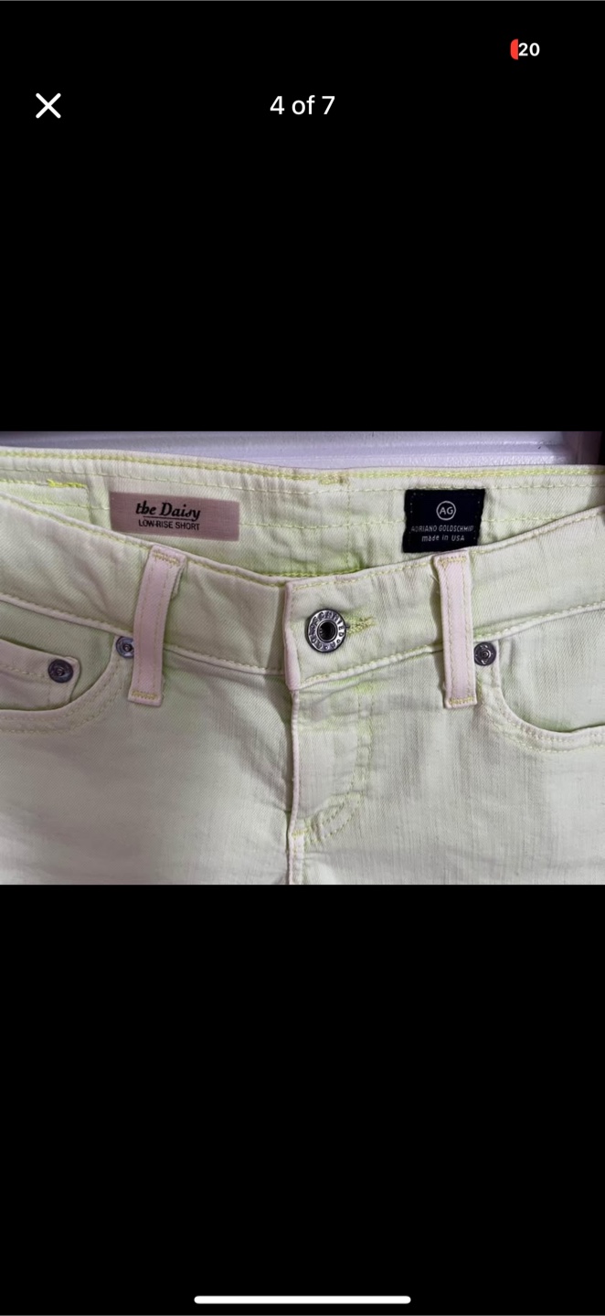 AG The Daisy Low Rise Short. NEW - photo 4