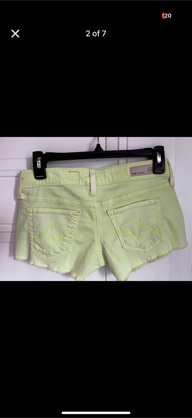 AG The Daisy Low Rise Short. NEW - photo 2