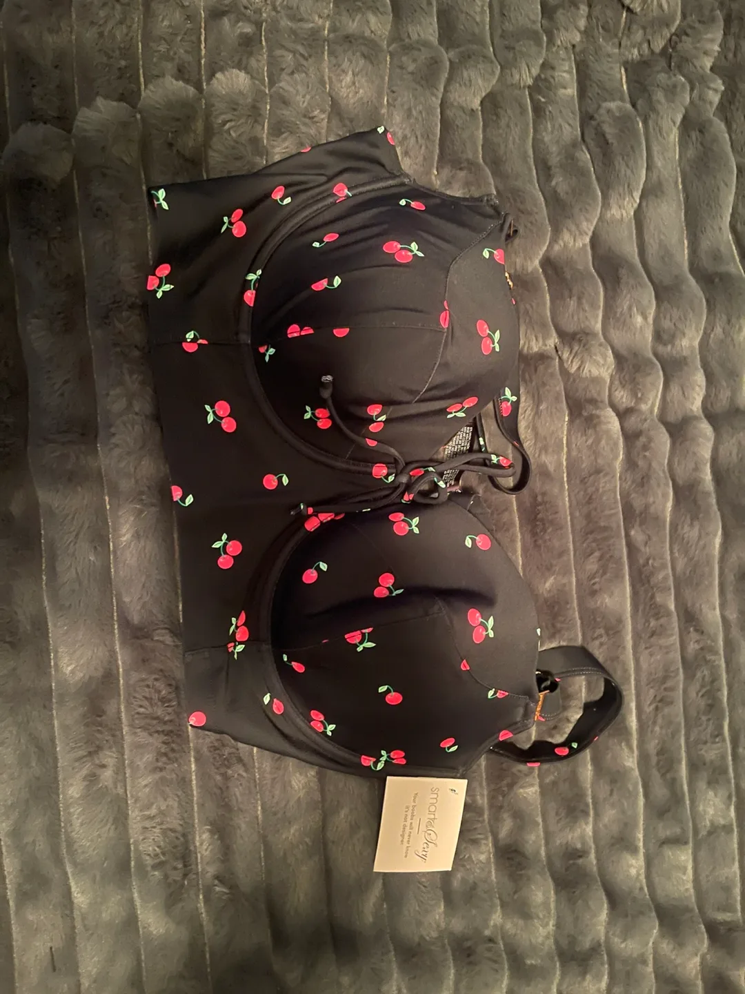 Cherry Print Bralette thumbnail