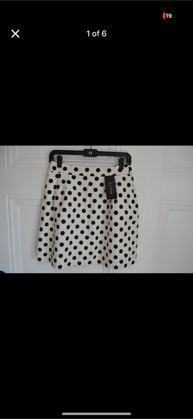 Polka Dot Skirt NEW
