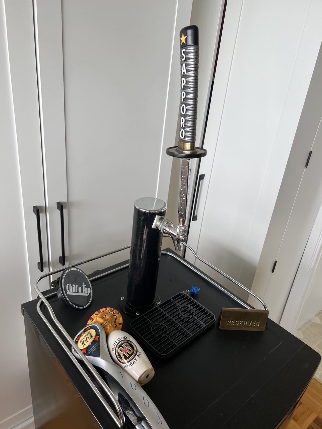 Sapporo Tall Katana Beer tap handle - photo 3