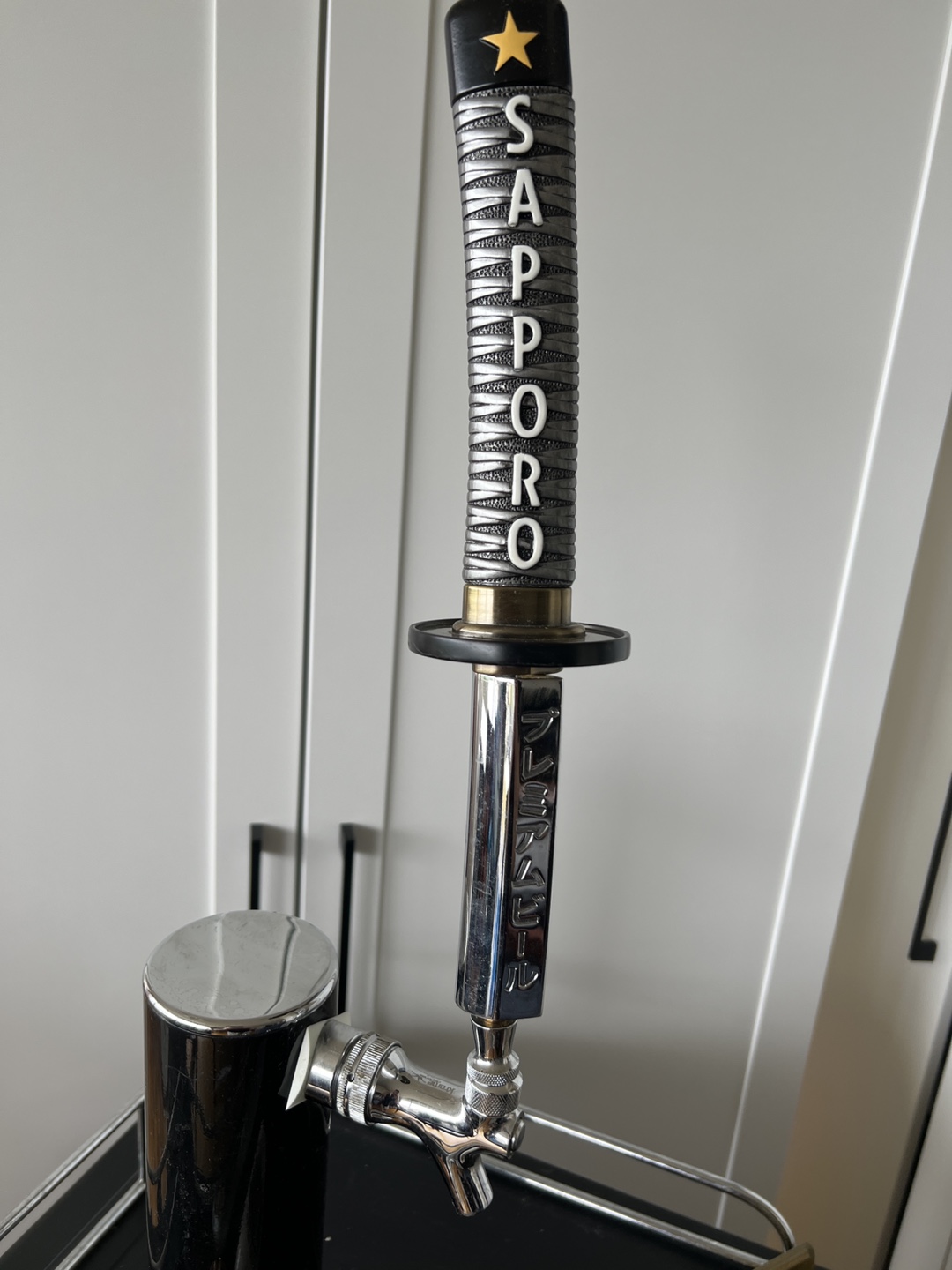 Sapporo Tall Katana Beer tap handle - photo 4