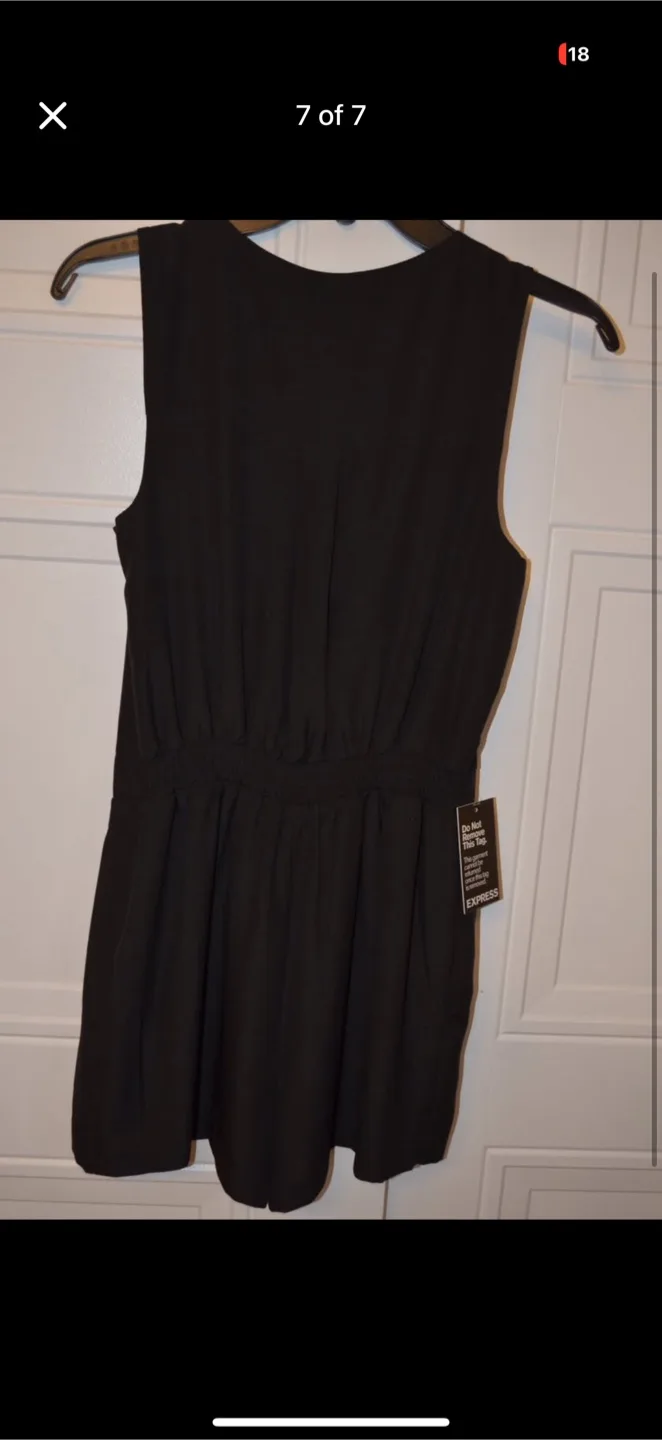 Express Black Romper  NEW image indicator(6)