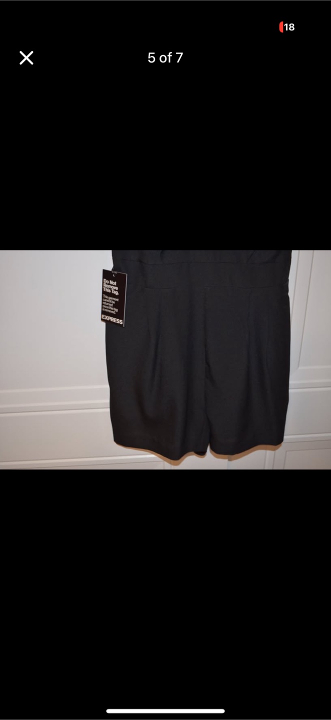Express Black Romper  NEW - photo 4