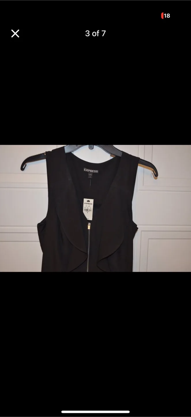 Express Black Romper  NEW image indicator(2)