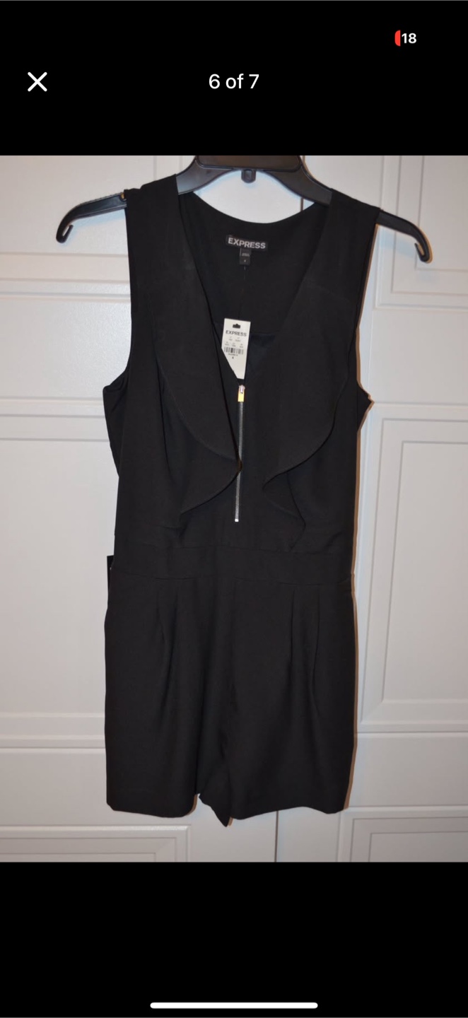 Express Black Romper  NEW - photo 5