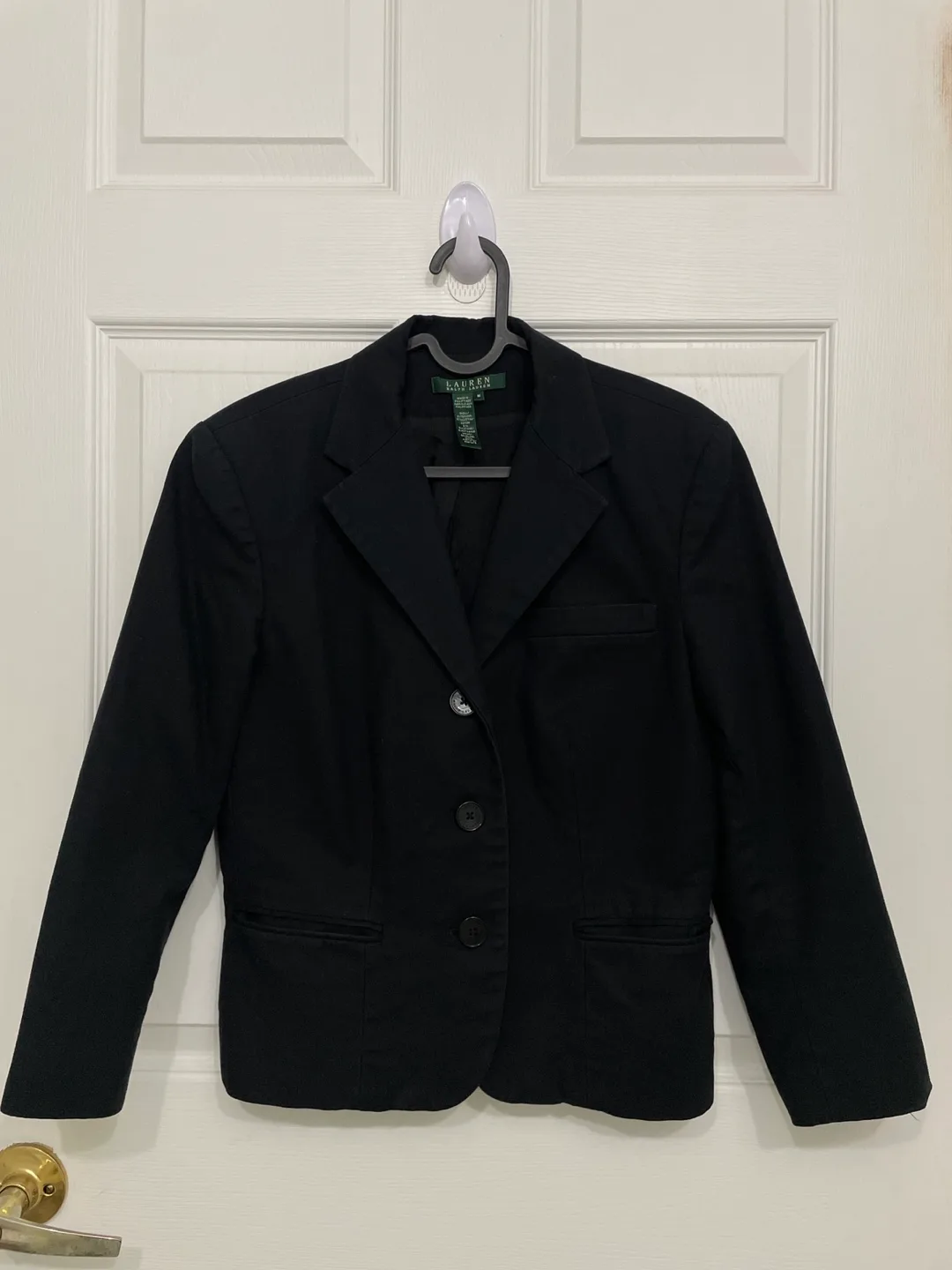 Lauren Ralph Lauren Classic Black Blazer thumbnail