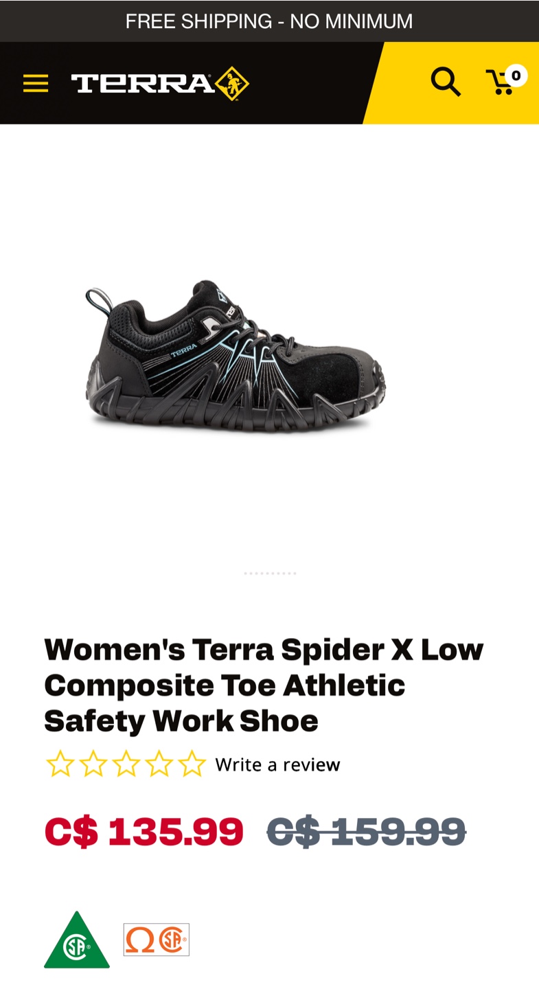 Terra Spider X Women's Composite Safety Shoe - photo 5
