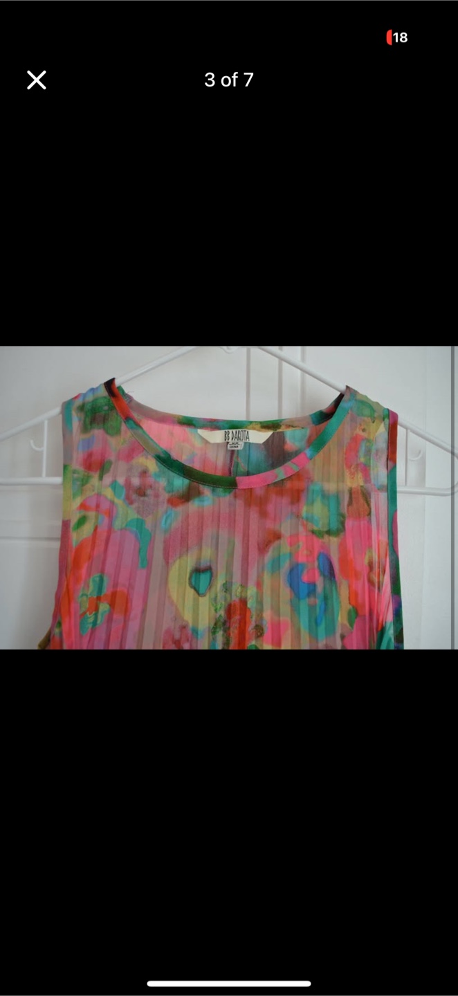 BB Dakota Floral Tank Top. NEW - photo 3
