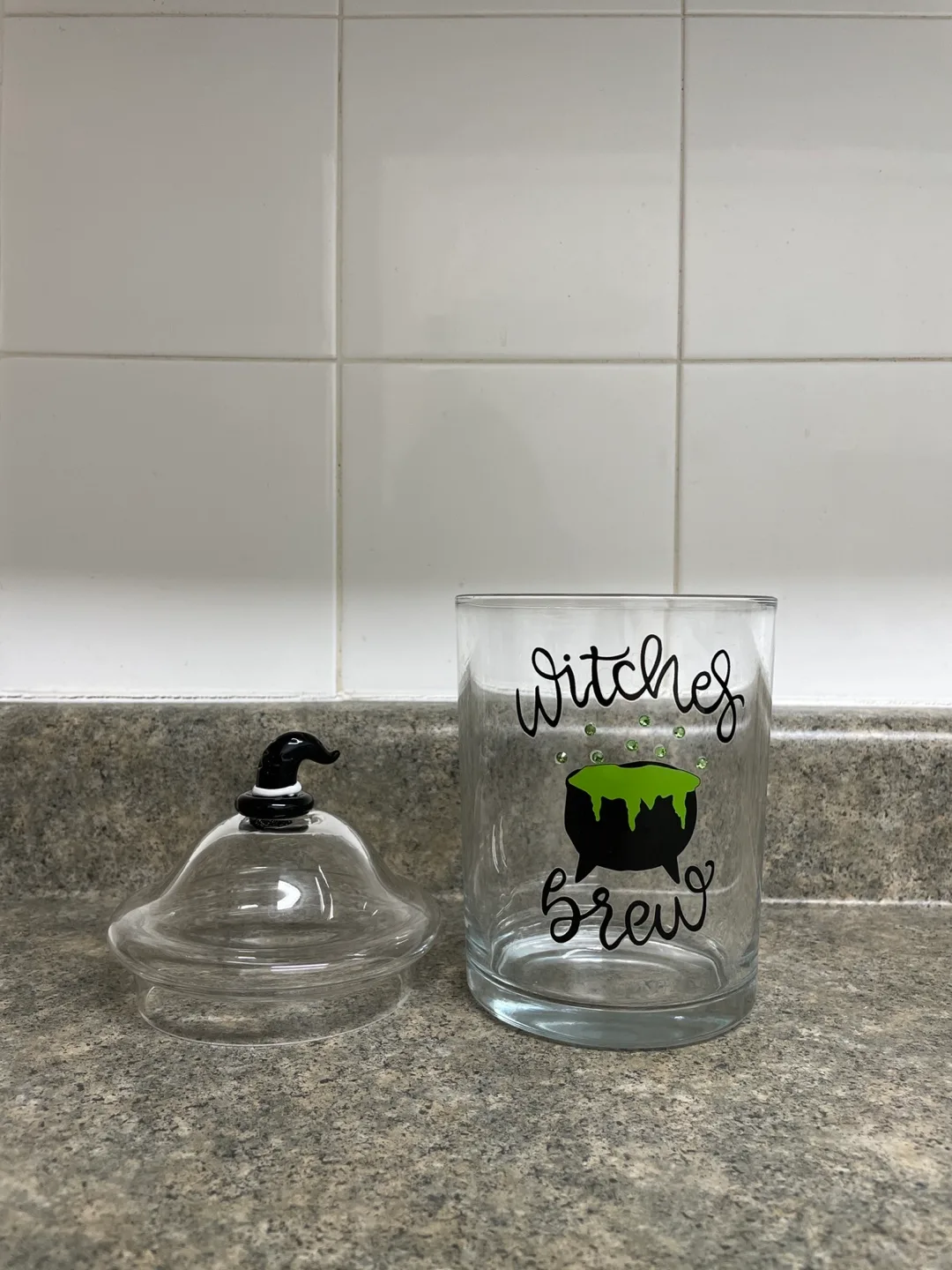 Cute Witches Brew Glass Jar image indicator(2)