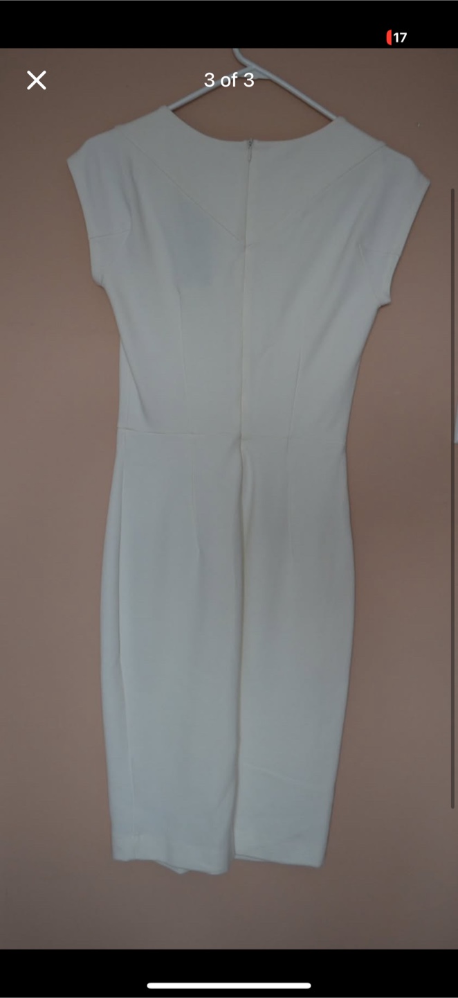 French connection White Dress.  NEW - photo 3
