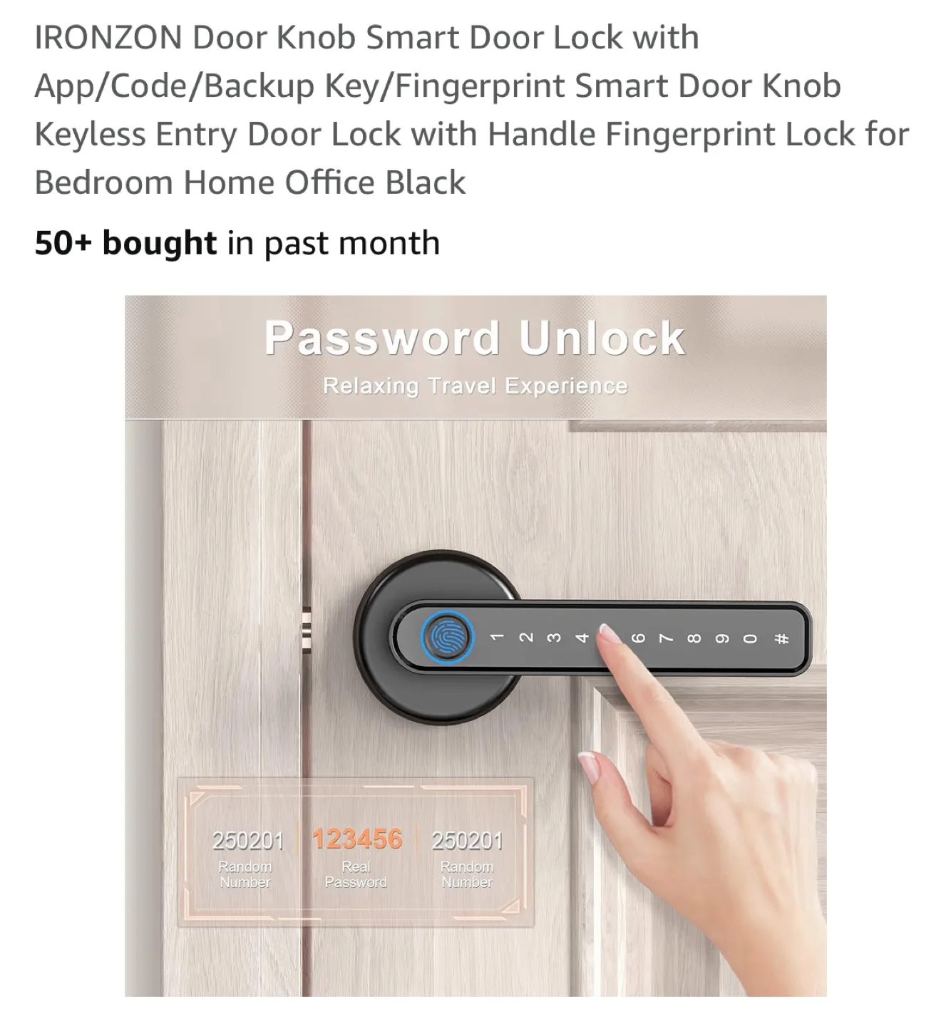 IRONZON Smart Door Lock image indicator(5)
