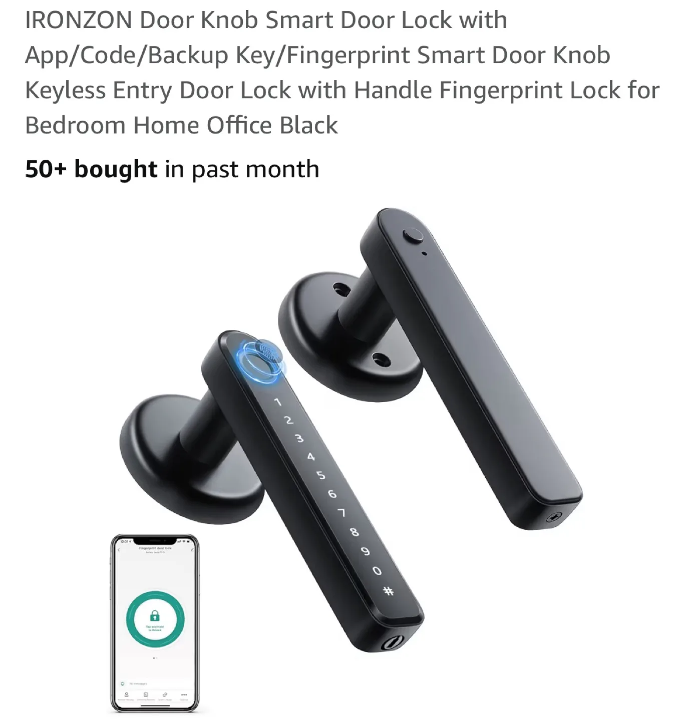 IRONZON Smart Door Lock image indicator(2)