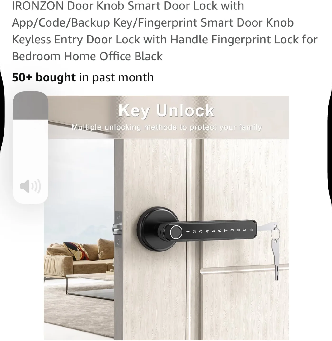 IRONZON Smart Door Lock image indicator(6)