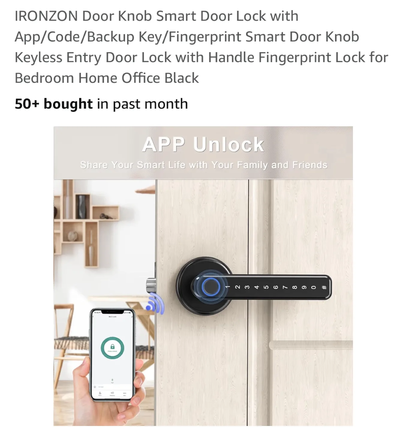 IRONZON Smart Door Lock image indicator(3)