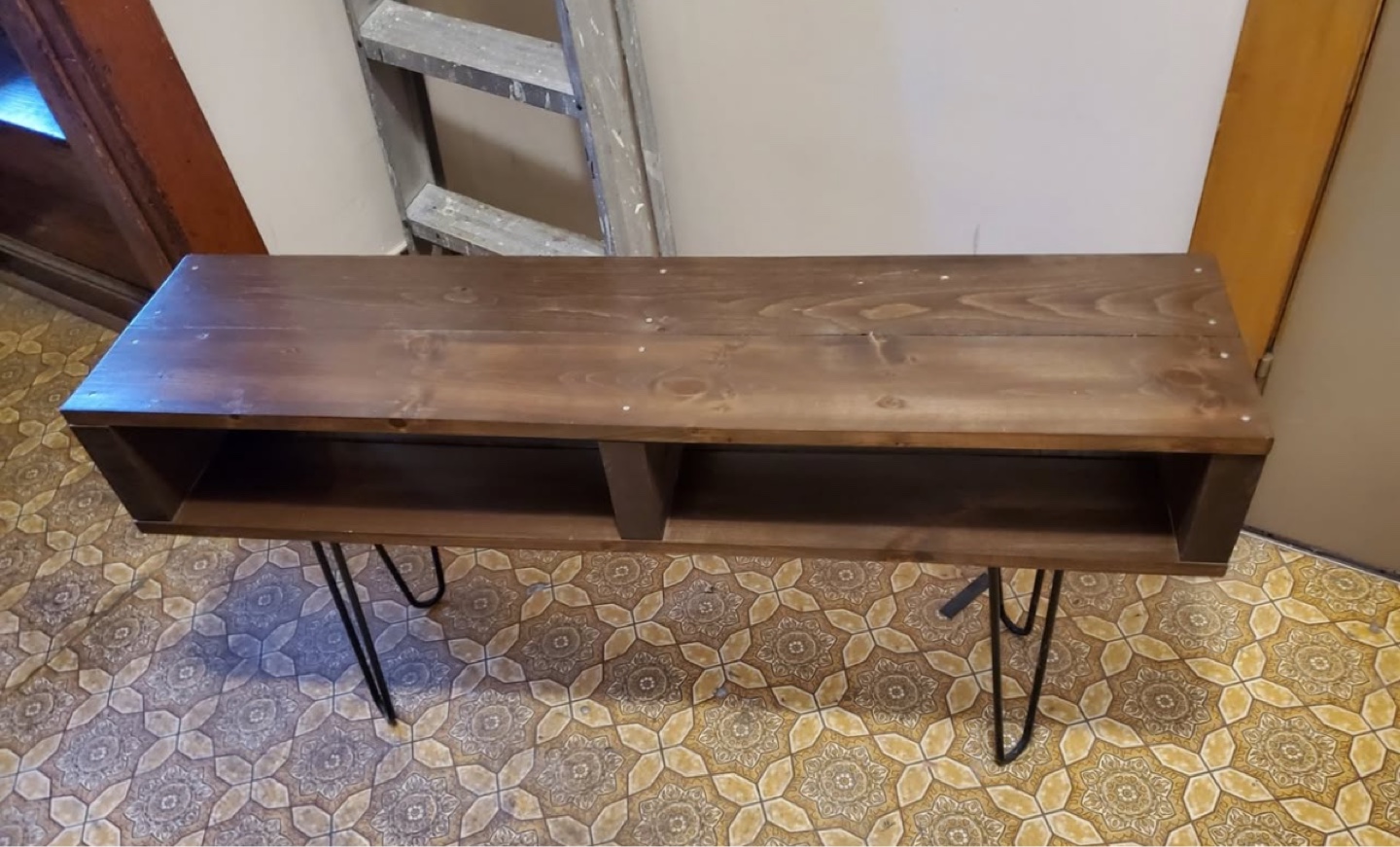 Mid-Century Modern Bench