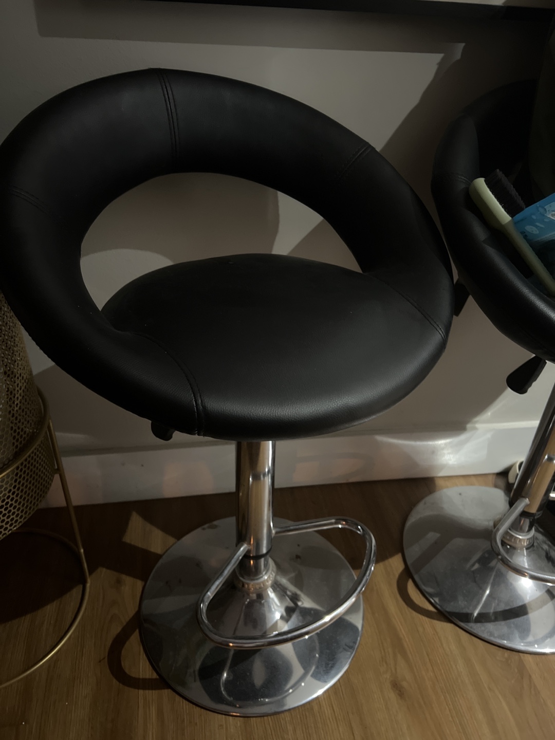 Black Bar Stool x2
