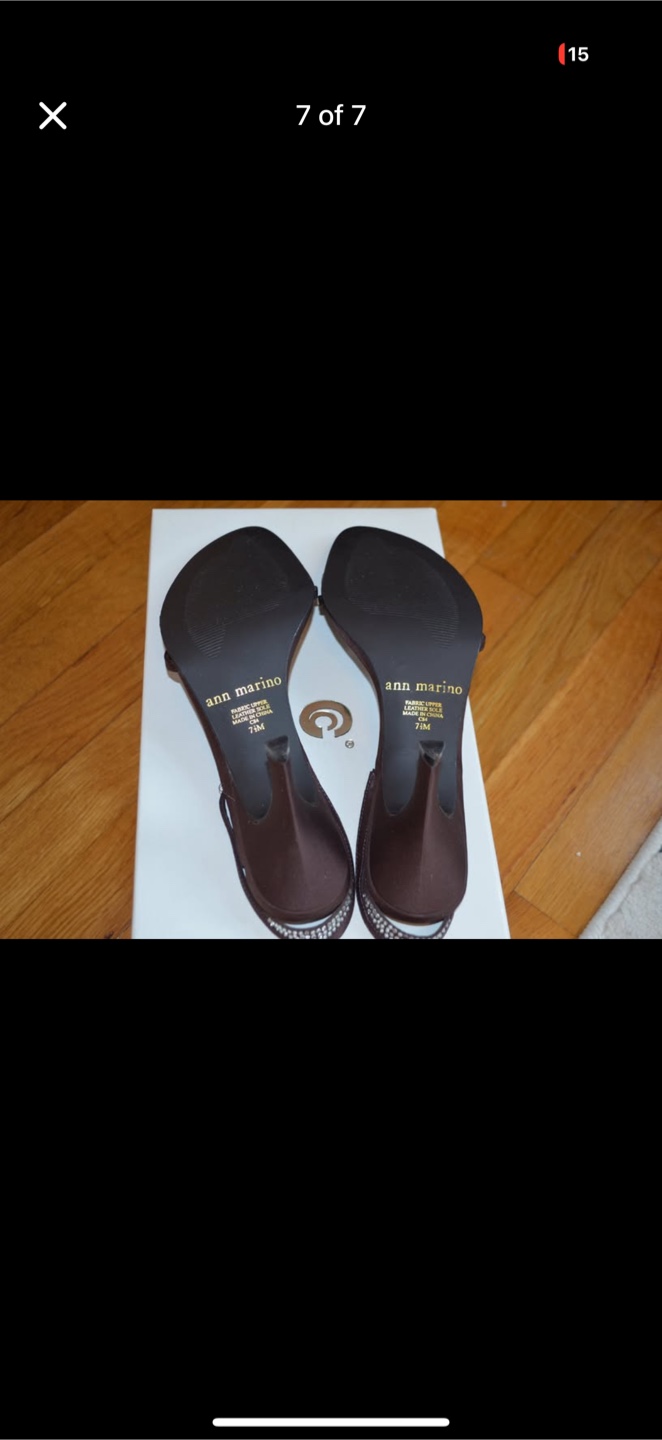 Ann Marino Brown Heels - photo 5