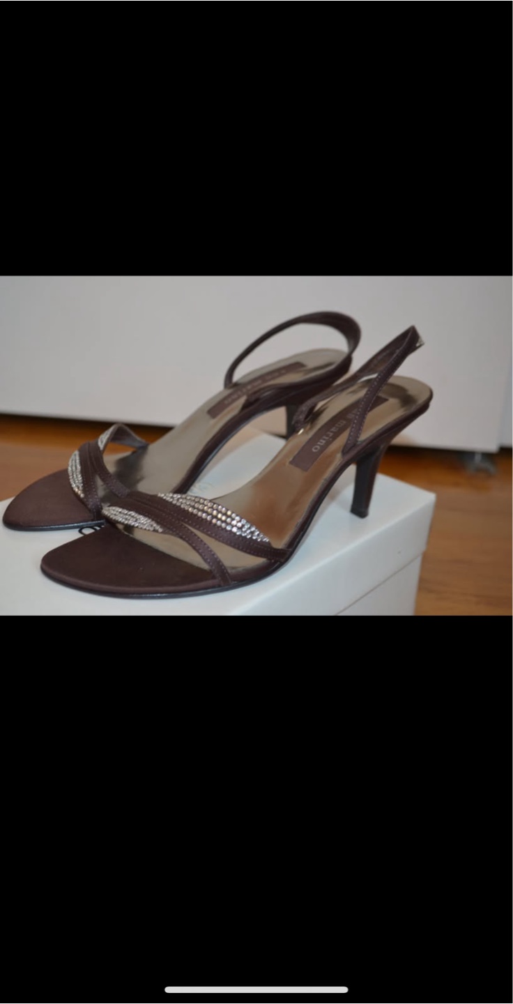 Ann Marino Brown Heels