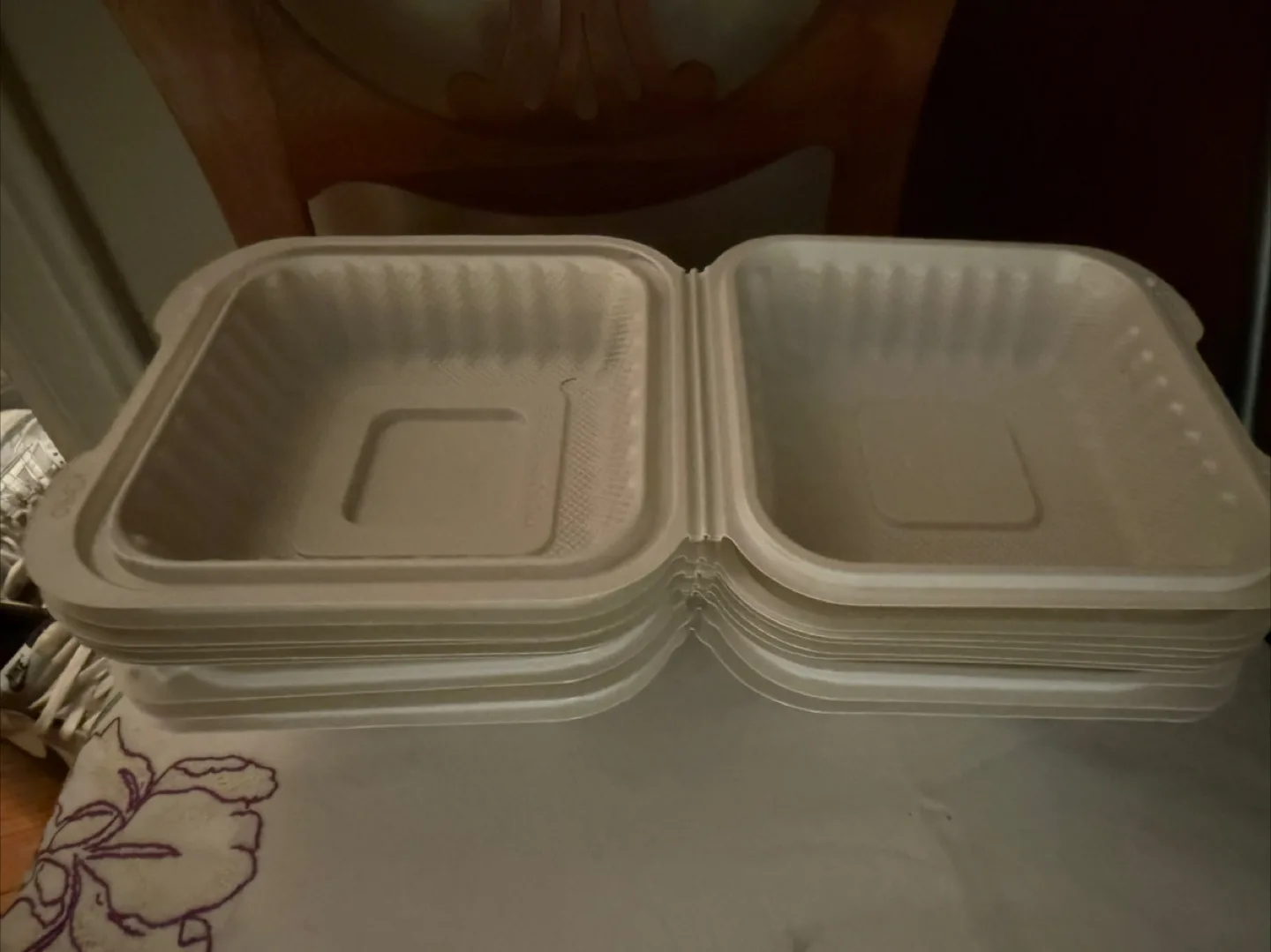 Take out containers square shaped thumbnail