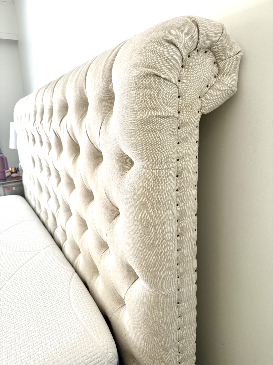 Tufted Headboard and Bed Frame - photo 2