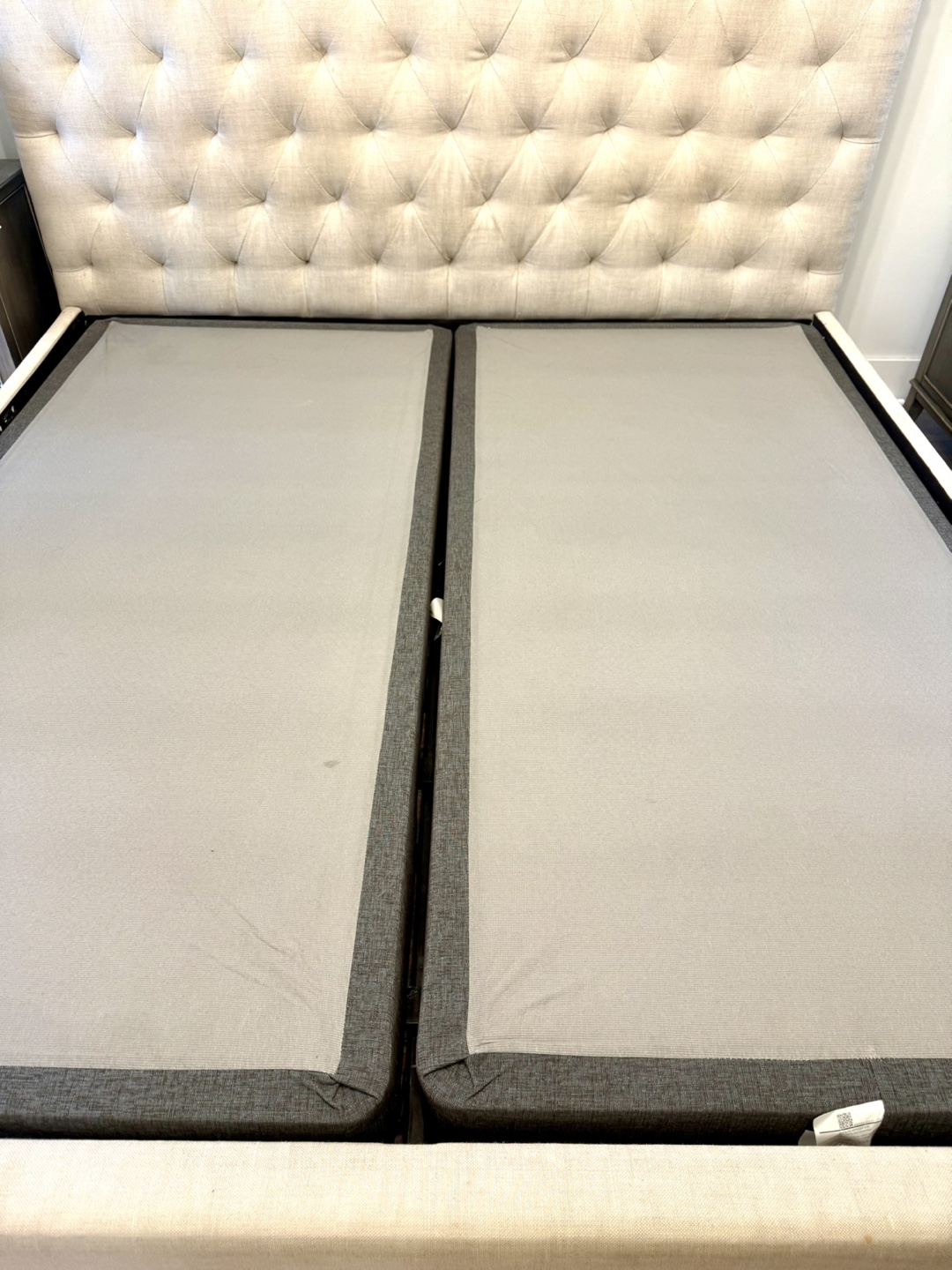 Tufted Headboard and Bed Frame - photo 4