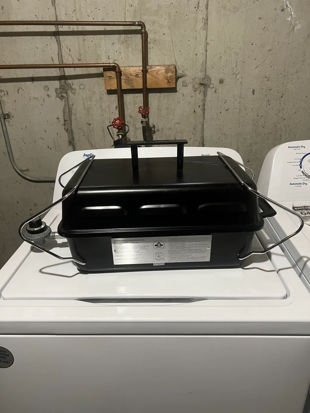 Brandnew Masterchef portable Propane Gas Barbecue Grill image indicator(2)