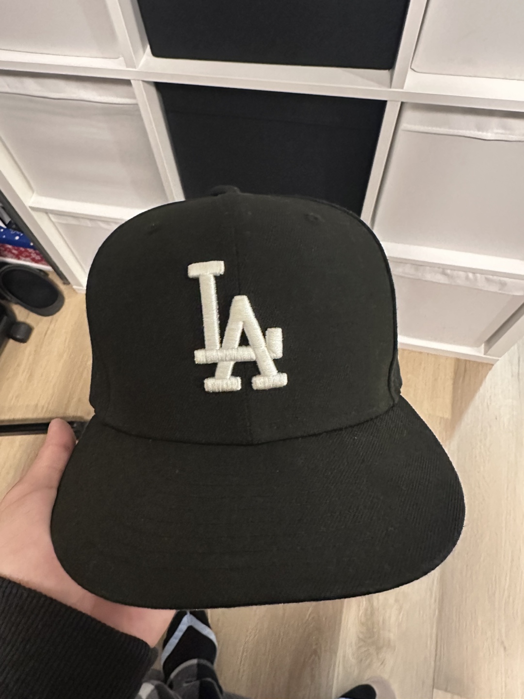 Black LA Baseball Cap