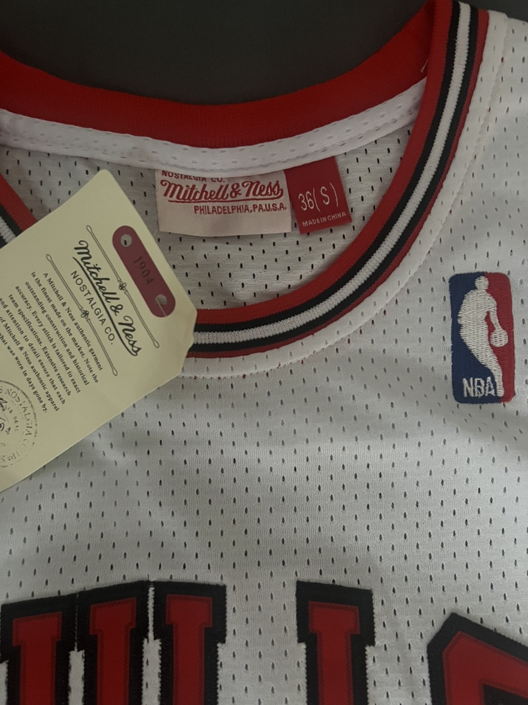 Mitchell & Ness Michael Jordan Chicago Bulls Jersey - photo 4
