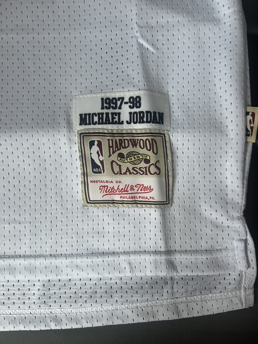 Mitchell & Ness Michael Jordan Chicago Bulls Jersey - photo 3