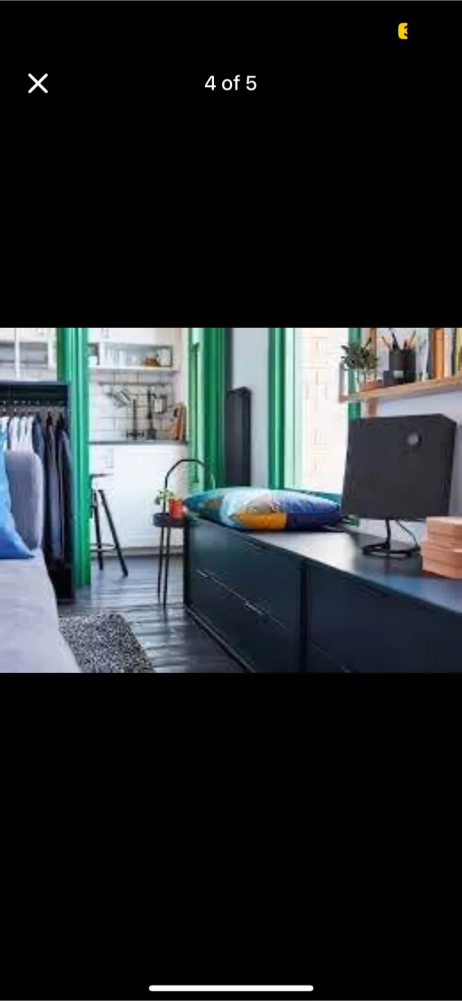 Navy Blue Bench/Dresser/TV Stand image indicator(4)