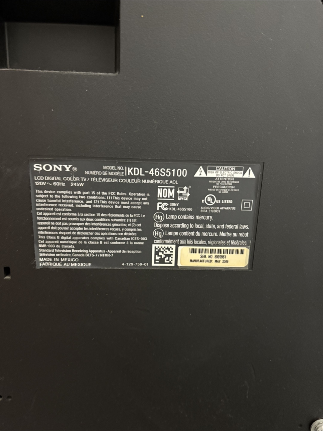 Sony BRAVIA TV - photo 3