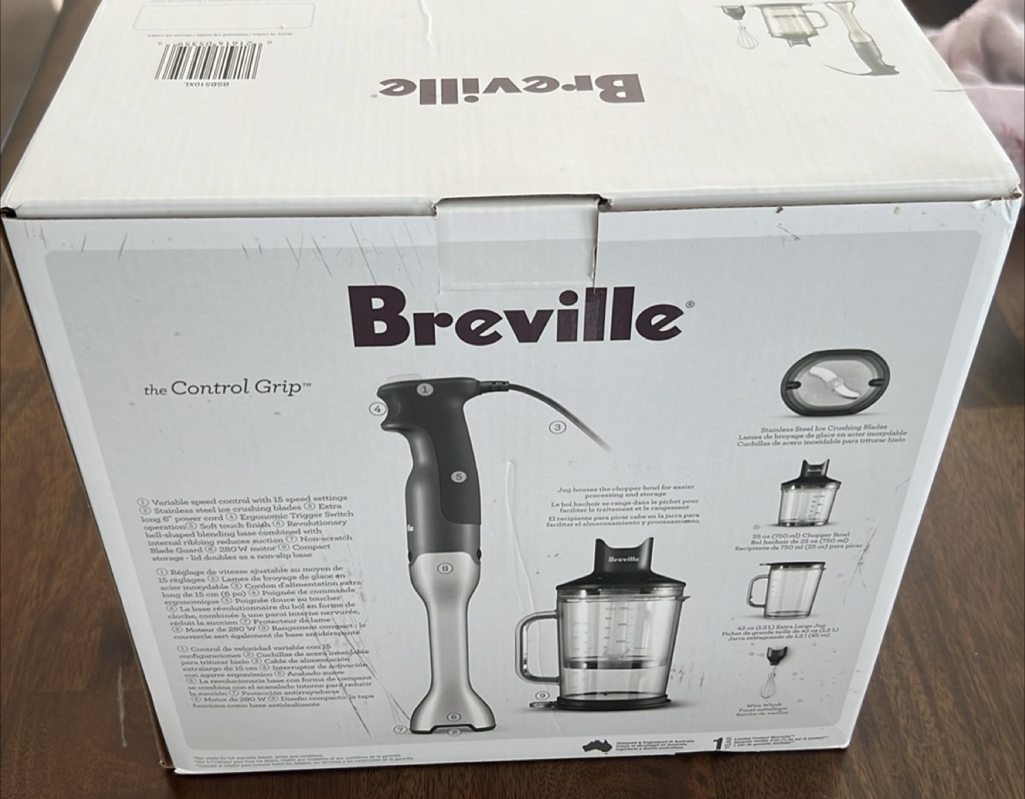 Breville Control Grip Immersion Blender - photo 3