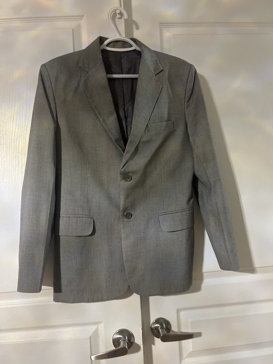 Men's Two-Piece Grey Suit🥕