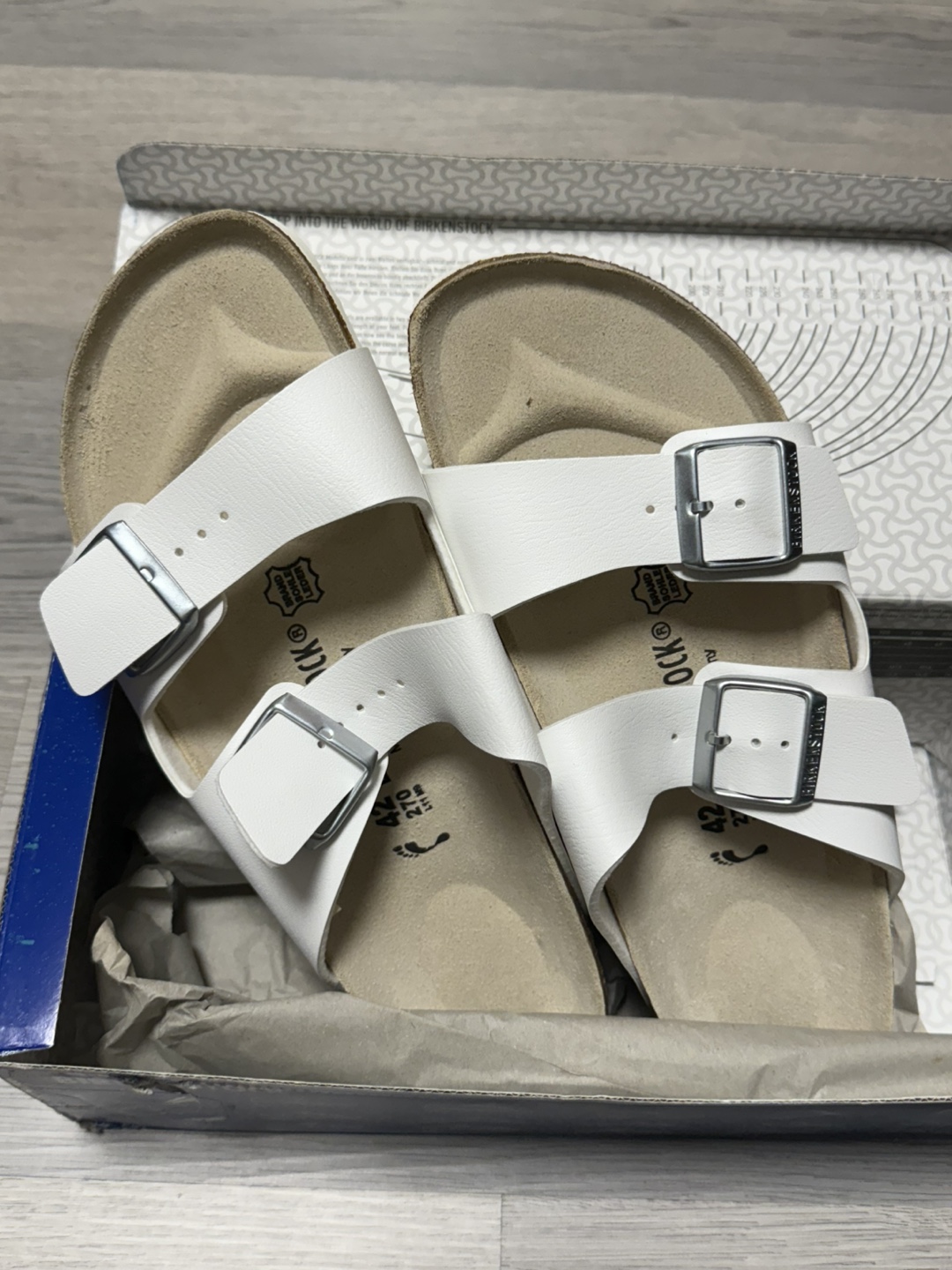 Birkenstock White Sandals