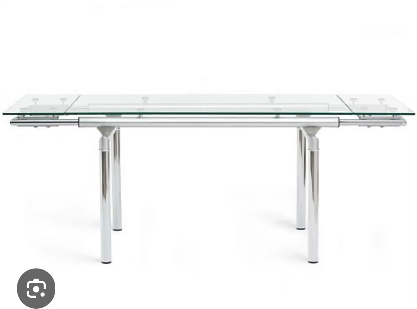 Glass Top Table, Extendable image indicator(5)