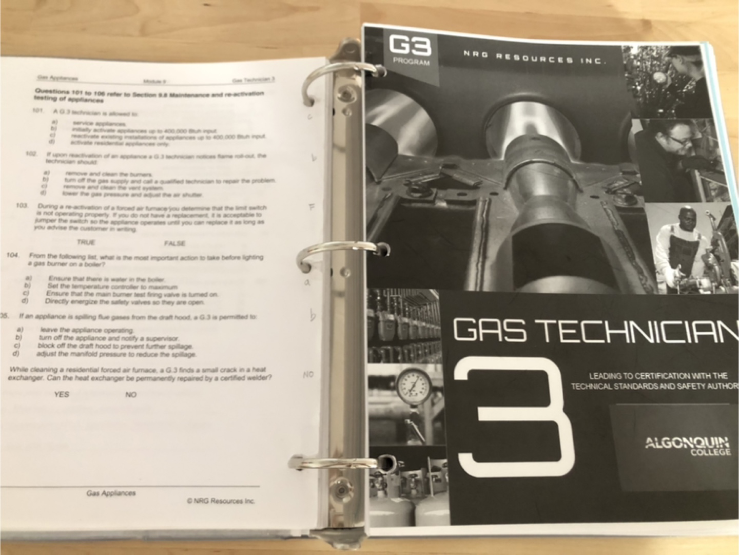 G3 Gas Technician Textbook (NRG Resources Inc.) - photo 2