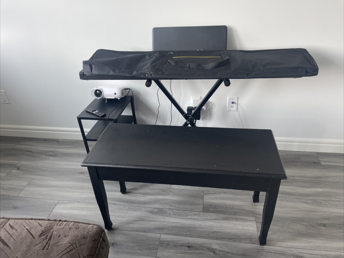 Digital Piano with Stand and Accessories