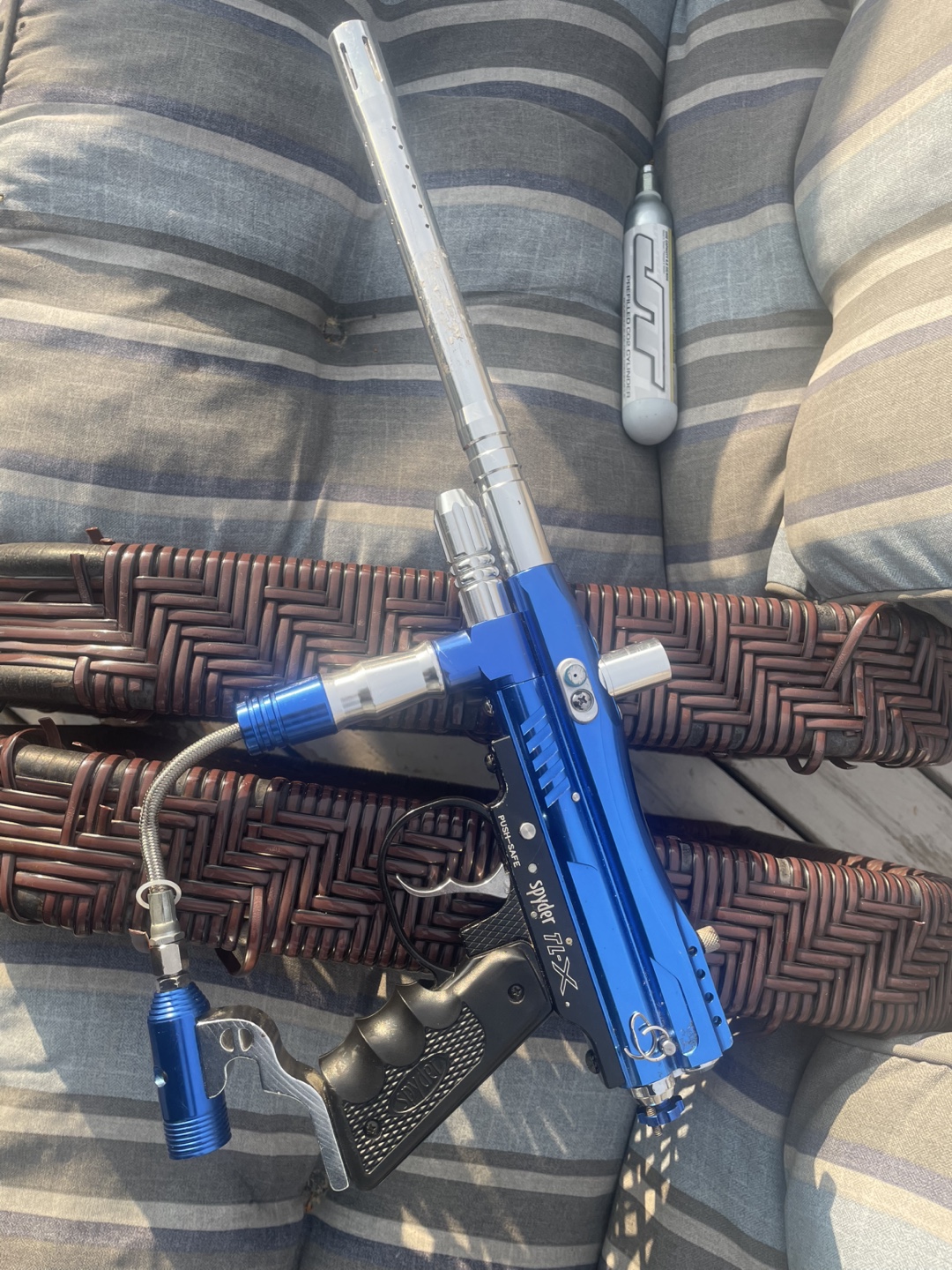 Tip man Paintball Gun 100$