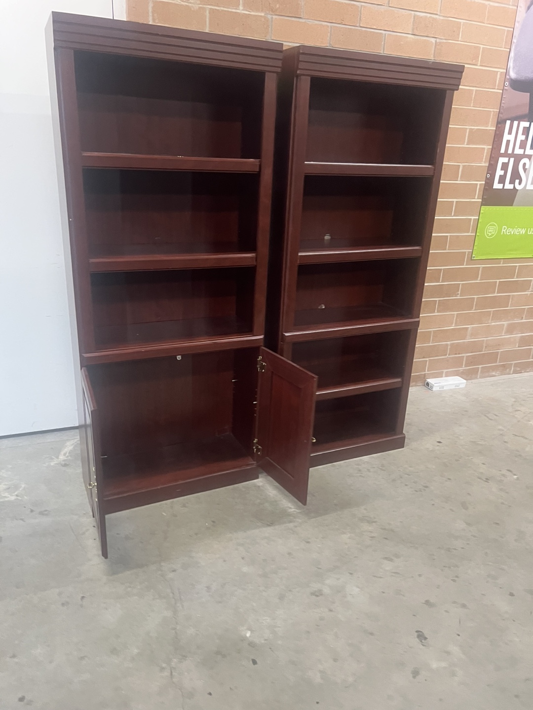 Set of 2 Bookcases - photo 4