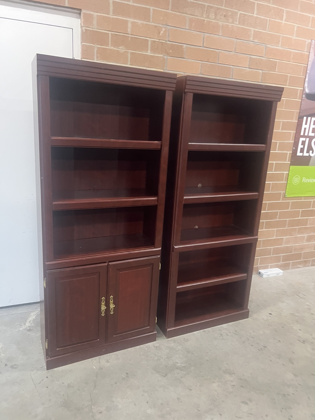 Set of 2 Bookcases - photo 2